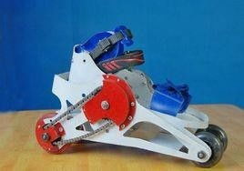 重力自行機(jī)械旱冰鞋